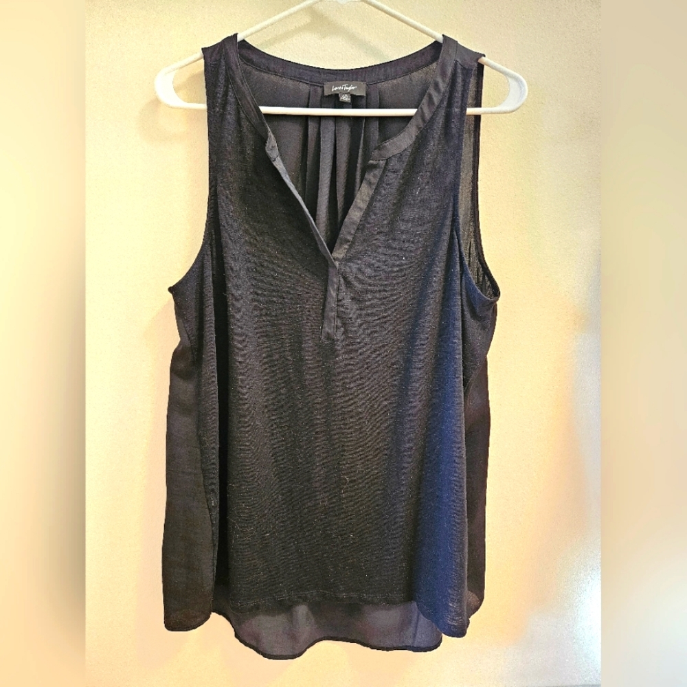 Lord and taylor black tank top